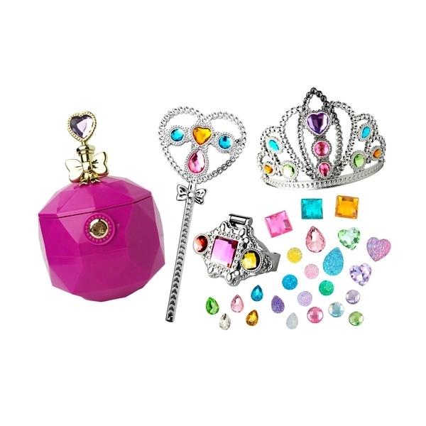 Princess Jewelry Set with Magical Jewel Box