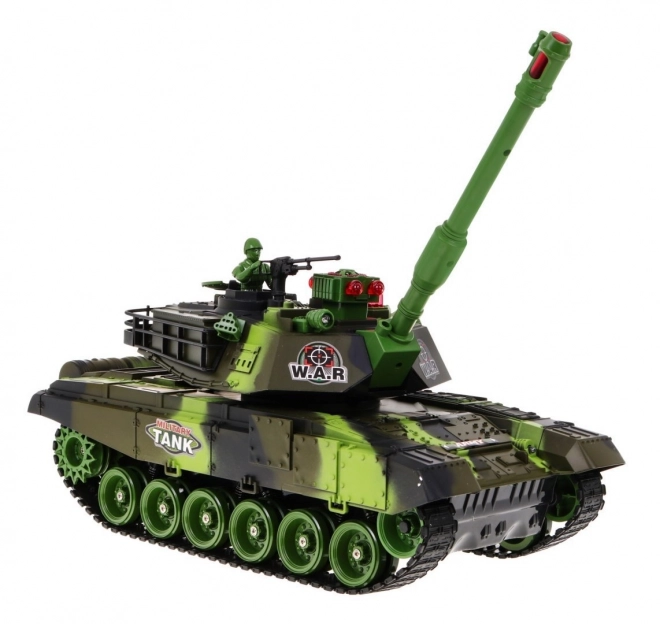 Remote Controlled Tank for Kids 3+ with Sounds and LED