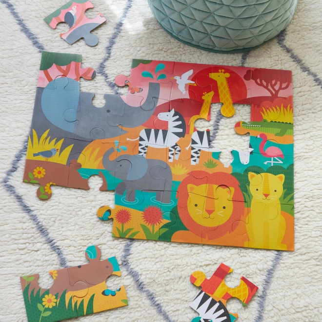 Safari Floor Puzzle by Petit Collage