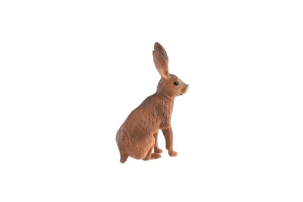 Field Hare Plastic Figurine 6cm