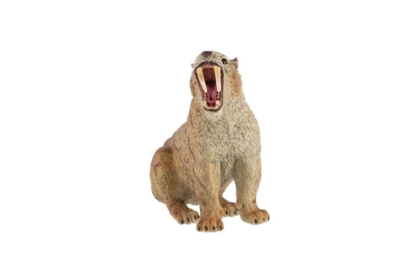 Saber-Toothed Tiger Plastic Figurine