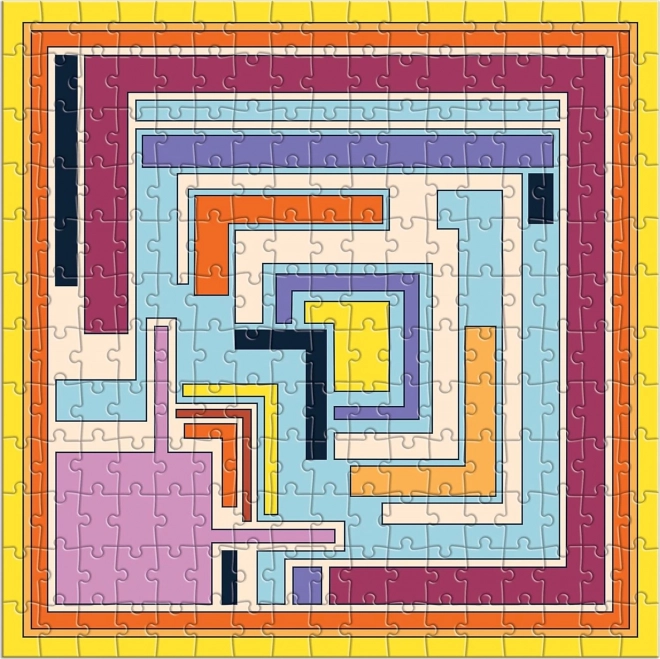GALISON Square Puzzle Frank Lloyd Wright: Textile Blocks 4x200 pieces