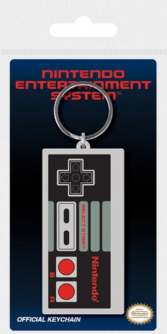 Rubber Keychain Nintendo NES