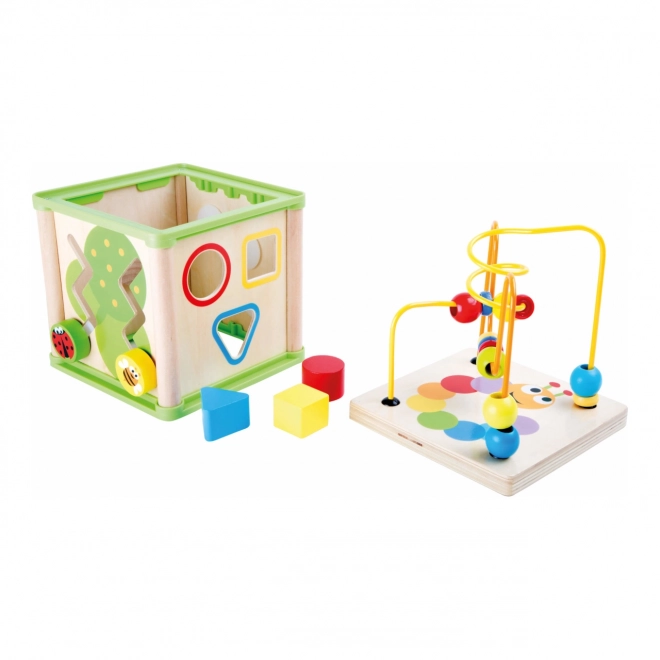 Small Foot Wooden Activity Cube Meadow