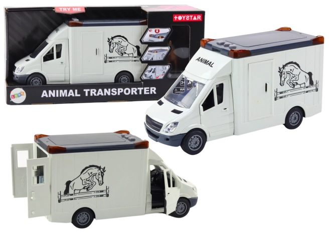 Horse Transporter Toy with Lights and Sounds