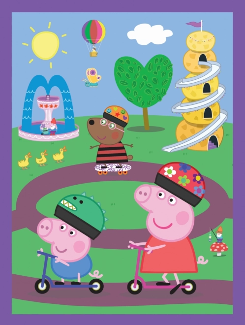 Peppa Pig Happy Moments Puzzle & Memory Game Set