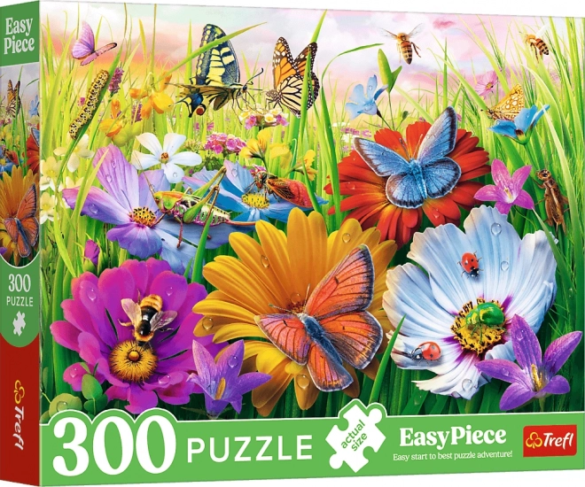 Puzzel 300 EasyPiece - Insecten in de Weide Trefl