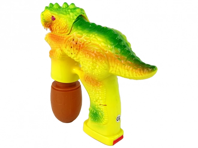 Dinosaur Bubble Maker with Yellow Egg