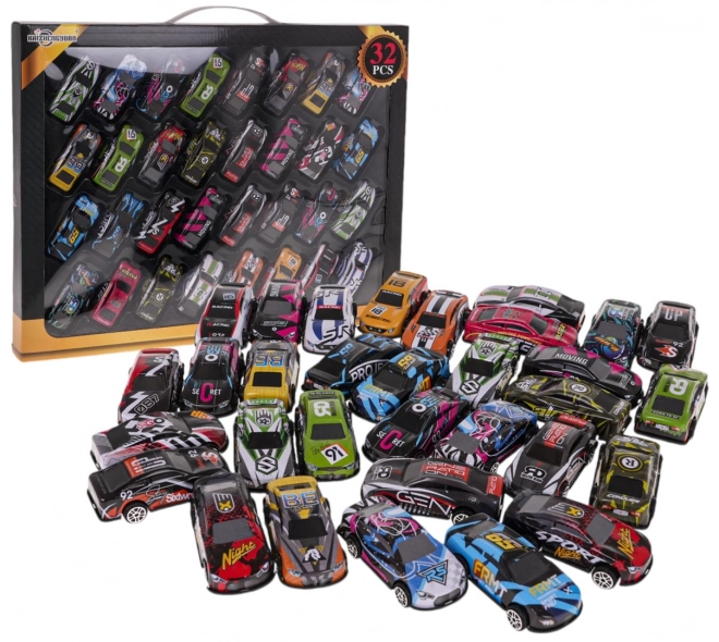 Colorful Die-cast Car Set for Kids