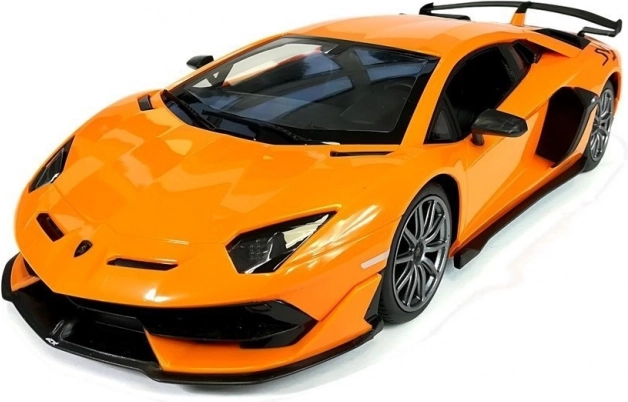 Távirányítós autó Lamborghini Aventador Rastar 1:24 narancssárga