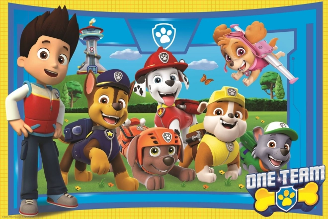 Puzzle Super Shape XL PAW Patrol: Puppy Friends 104 Pieces