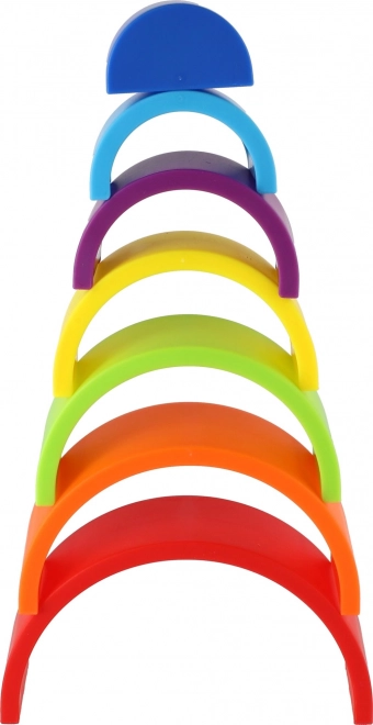 Colorful Plastic Rainbow Stacker for Kids