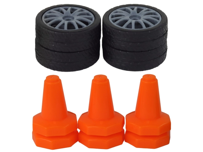 Interchangeable wheels for different surfaces