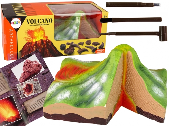 Educational Set Volcano Excavation