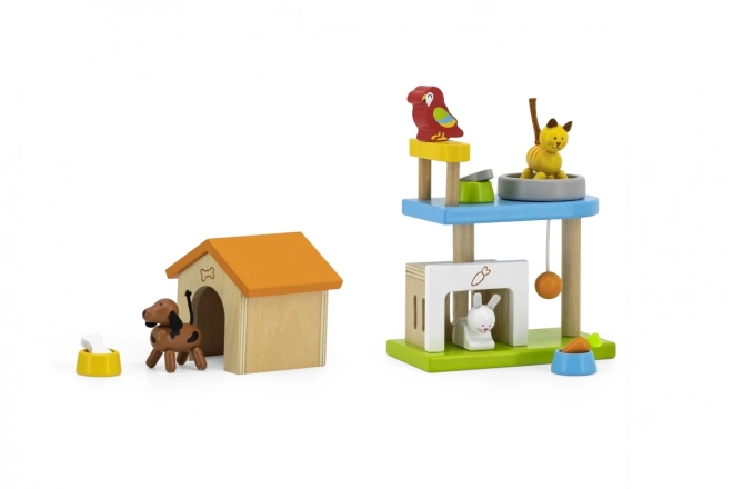 Wooden Animal Play Set