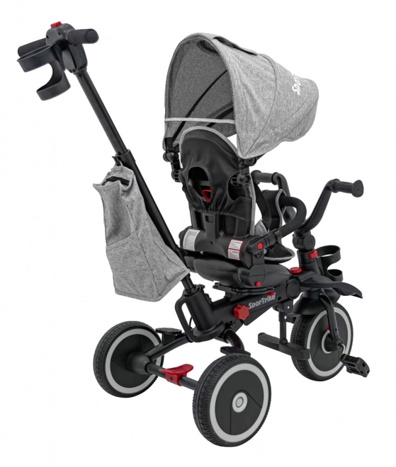 Szürke háromkerekű bicikli Sportrike