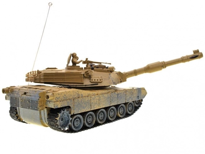 Remote Controlled Desert Camouflage Tank M1A2