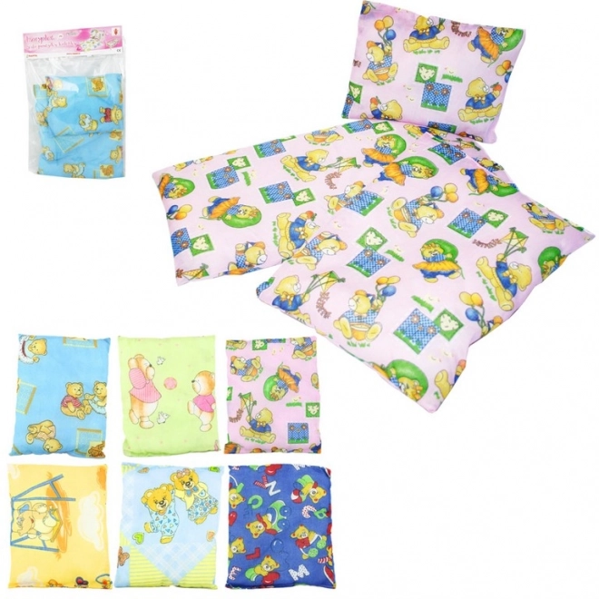 Bedding Set for Doll's Crib or Cot