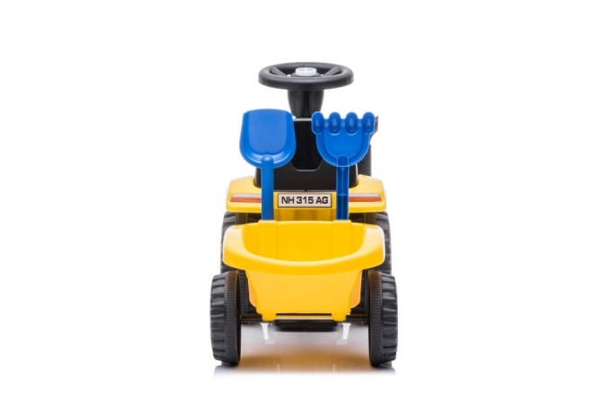 Ride-On Tractor New Holland Yellow