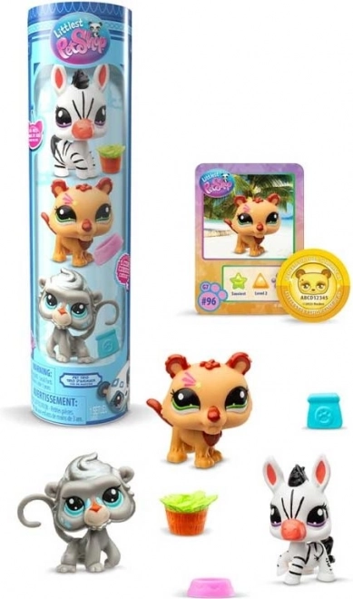 Hasbro littlest pet shop toy figures set