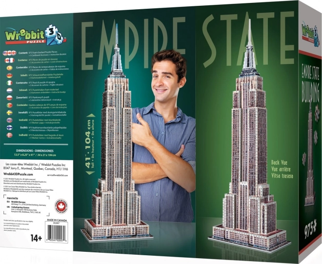 Empire State Building 3D Puzzle by Wrebbit