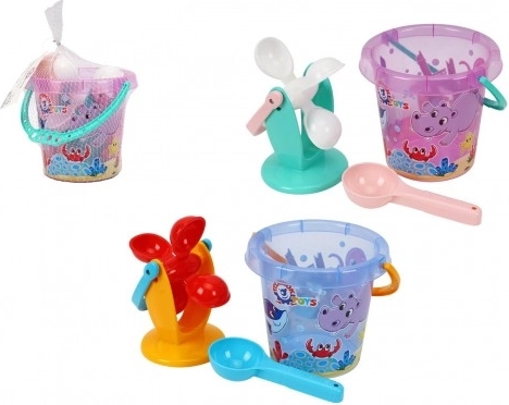 Set per sabbia e acqua con mulino e accessori