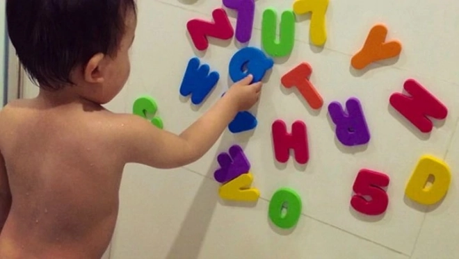 Bath Toy Foam Letters and Numbers