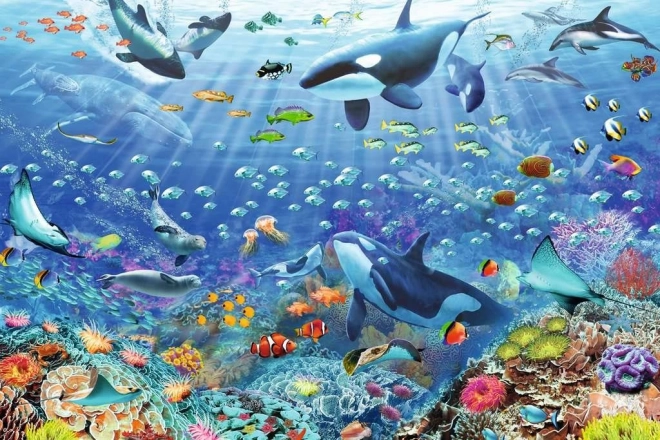 Ravensburger Puzzle Colorful Underwater World 3000 Pieces