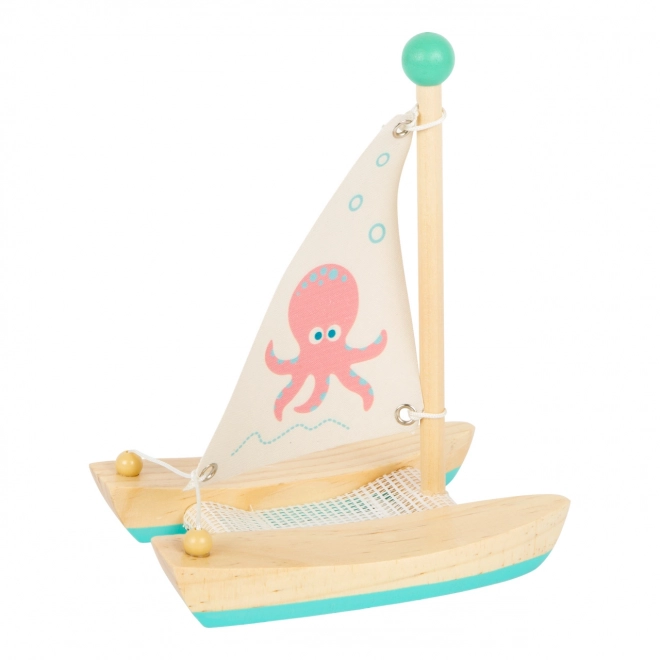 Small Foot Octopus Catamaran Bath Toy