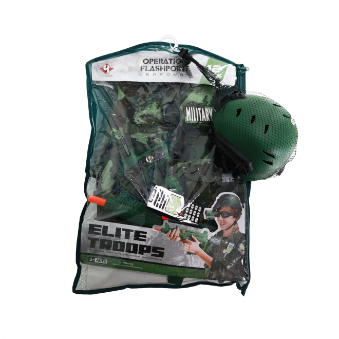 Child Military Vest Set with Accessories