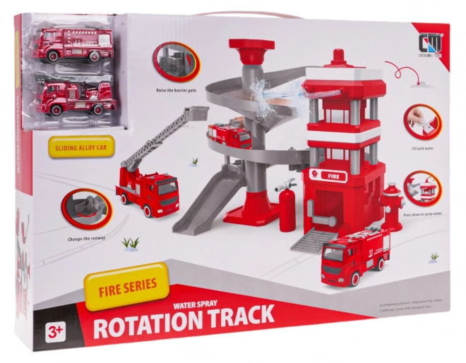 Fire Station Track with Accessories