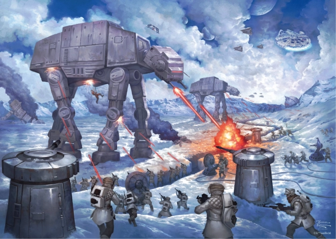 Star Wars Battle of Hoth Puzzle - 1000 Pieces