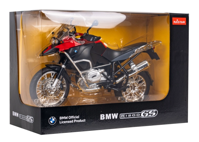 Bmw R 1200 GS Weiß Modell 1:9 von RASTAR