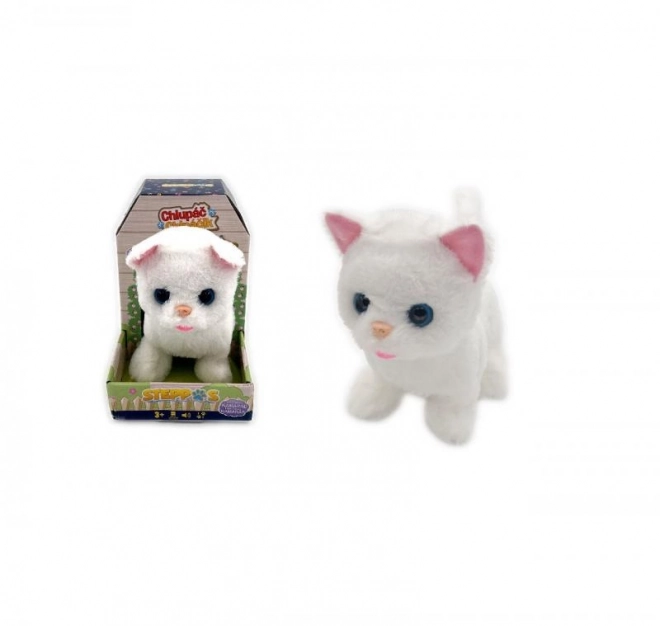Battery-operated Cat with Movable Tail and Sounds