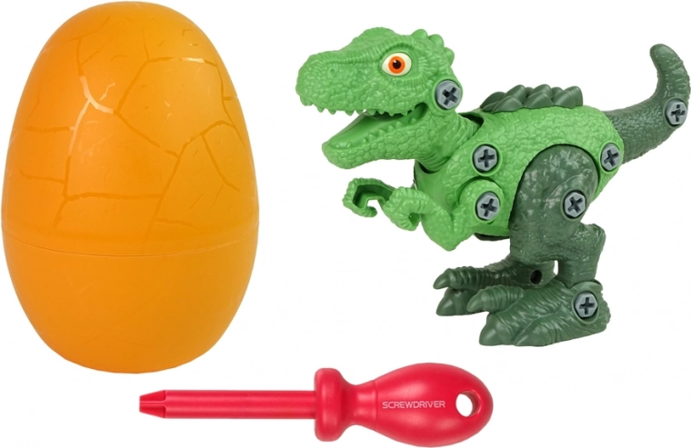 Vajíčko a šroubovák v balení