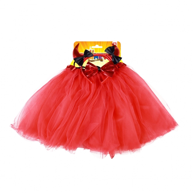 Tutu Devil Costume for Girls