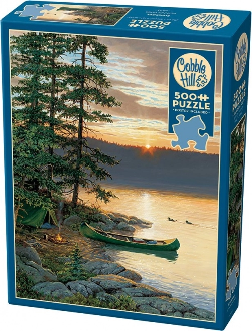 Cobble Hill canoe lake puzzle 500 pieces