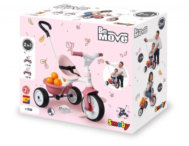 Be Move Pink Tricycle