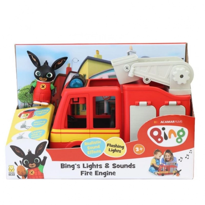 Bing Fire Truck with Sound and Light