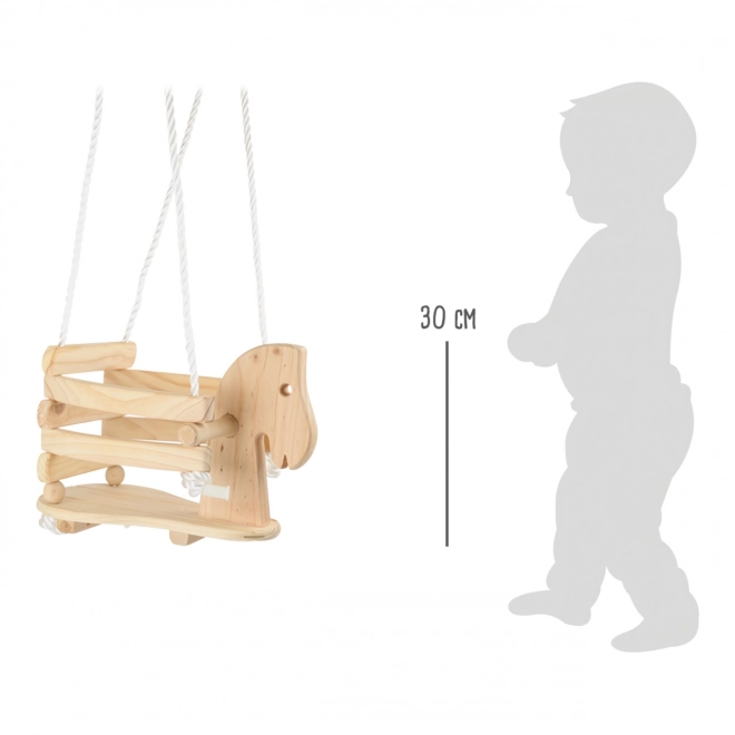 Small Foot Wooden Rocking Horse