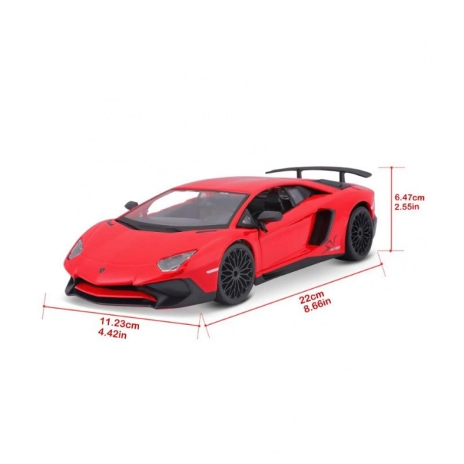 Lamborghini Aventador Diecast Model Car