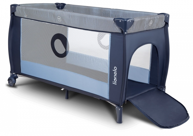 Portable Travel Cot Blue Navy – Blue Navy