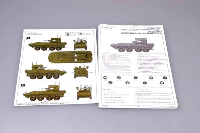 Usmc Light Armored Vehicle Air Defense Model Kit