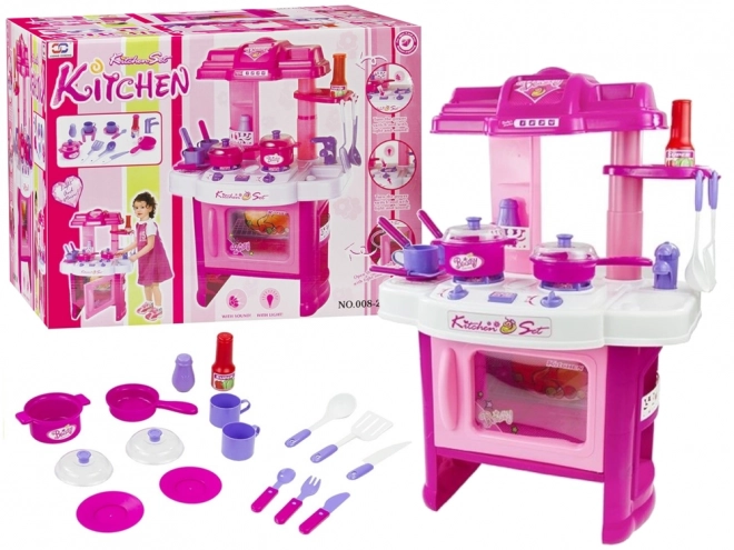 Kitchen Set with Oven for Little Chefs