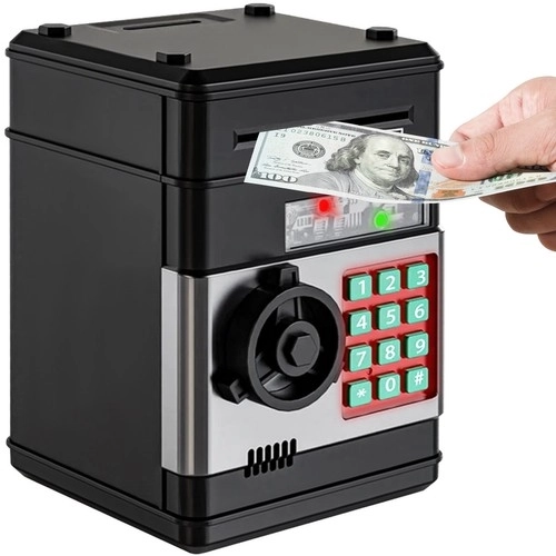 Electronic Safe Piggy Bank with ATM Function