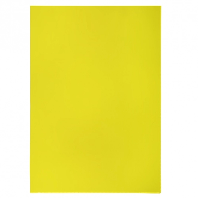 Transparent Yellow Document Sleeve A4