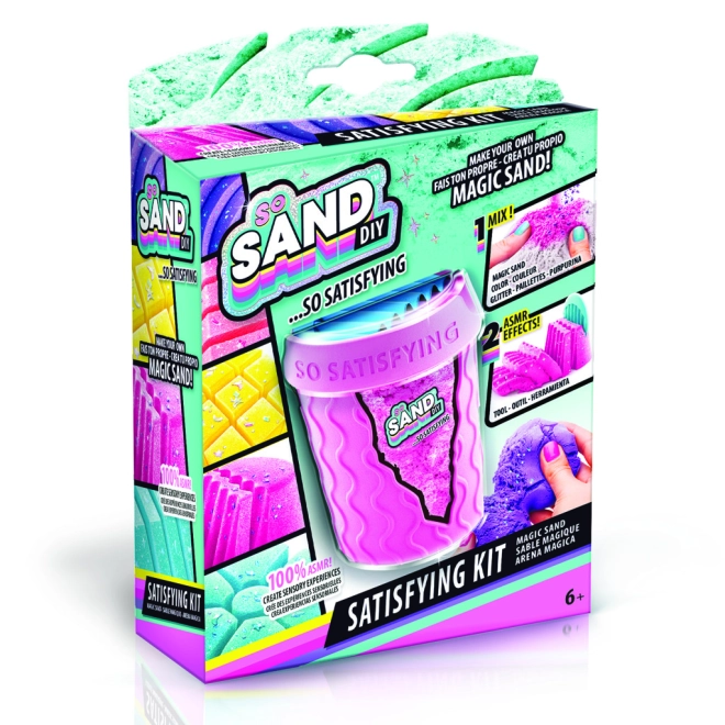 Set zur Erstellung von magischem Sand