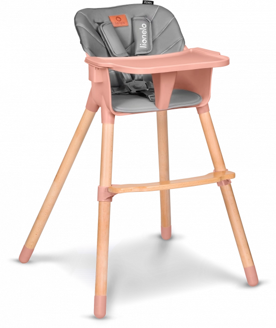 High Chair 2-in-1 Pink Rose