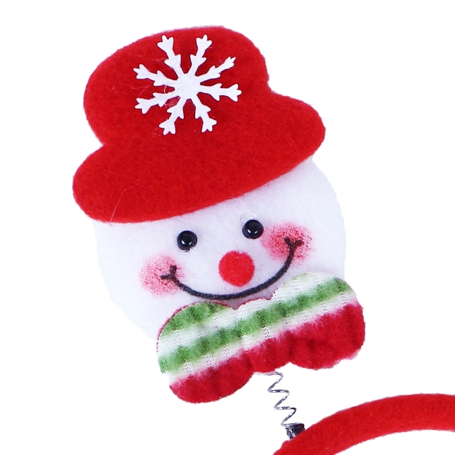 Christmas Headband with Snowman