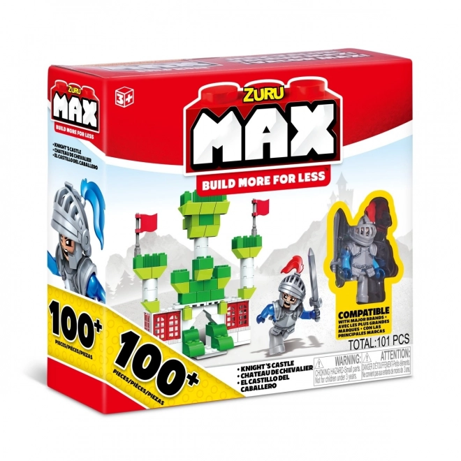 Max Build More Block Set 100+ Pieces Mix